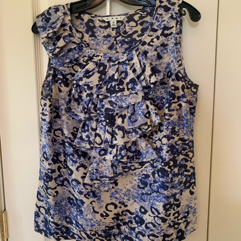 CAbi ruffled top